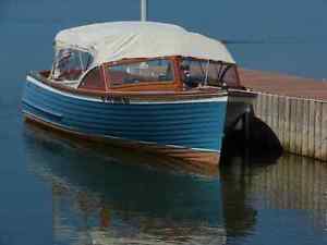 1957 Lyman 23 classic speed boat