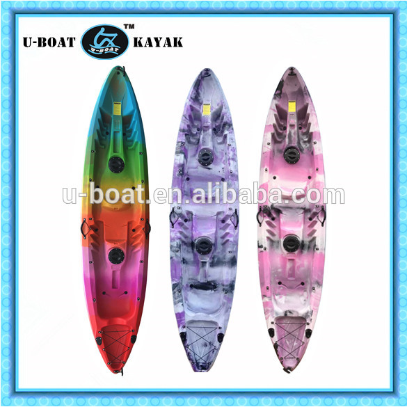 KAYAK SIT ON TOP TANDEM DOUBLE KAYAKS OCEAN RIVER SEA BEST FISHING