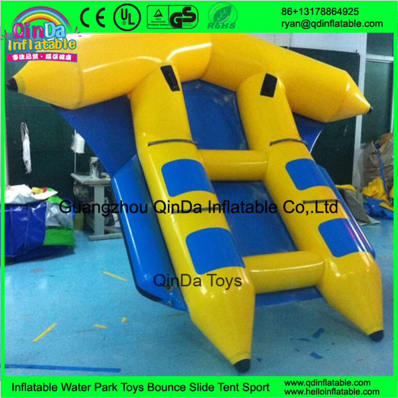 Commercial Use inflatable flying fish boat inflatable towable water sports