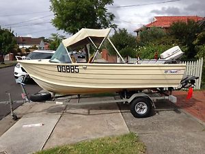 Aluminium Runabout Stacer 3.9 mtr