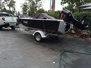 Haines hunter 14.6 custom fishing boat