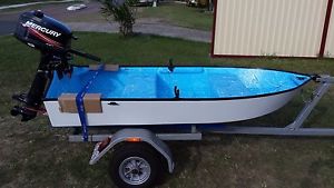 2.3 Metre Yabby SL ( super light ) Boat, Fibreglass, Dinghy / Cartopper / Tender