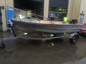 Aluminium Quintrex project boat