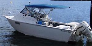 Cairns Custom 6.2m Fishing boat 2011 Evinrude ETEC 150 Motor and Ausmar Trailer