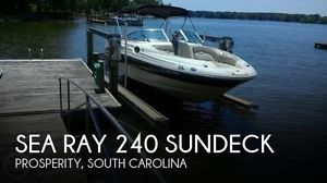2004 Sea Ray 240 Sundeck