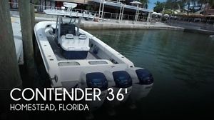 2002 Contender 36 Open Fisherman