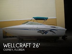 2001 Wellcraft 26 Excalibur