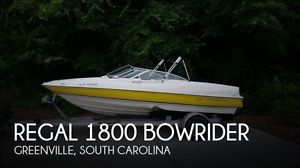 2005 Regal 1800 Bowrider Used