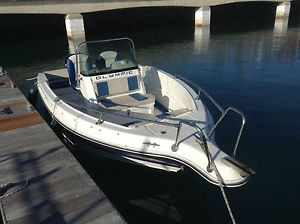 "REDUCED" OLYMPIC 520 CENTRE CONSOLE SPORTS BOAT. 115HP MERCURY OPTIMAX.