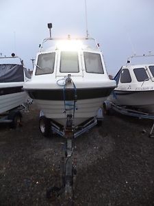 Warrior 175 fishing boat with mariner  75 4 stroke engine