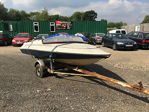 speedboat spare or repair with trailer