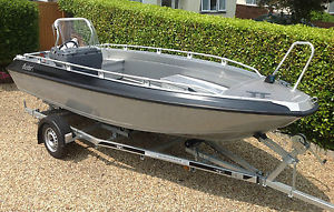 2015 Ex-Display Buster L aluminium fast fishing / patrol boat ( Boat Only)