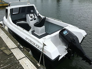 New Endeavour Fishing Boat Package with Tohatsu Honda BFT 60hp Extreme Trailer