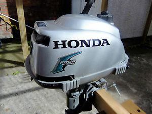 Honda 2.3 shortshaft 4 stroke outboard motor- used for only 1 hour