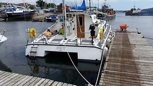 houseboat cataraman