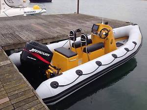 Ribcraft 585 RIB Mercury 75hp Fourstoke & Trailer