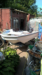 Tender/Dinghy Dory with Trailer