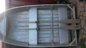 SAVAGE 245 ALUMINIUM ROOF TOPPER 8FT TINNY & HONDA 2HP OUTBOARD MOTOR 4 STROKE