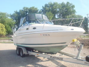 1999 Sea Ray 240 Sundancer~ 607 Hours~ W/2012 Trailer~ 5.0 EFI Mercury~Clean!