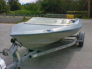 1986 **EZ Loader Galvanized Trailer in Top Condition w/1971 18' Sidewinder Hull