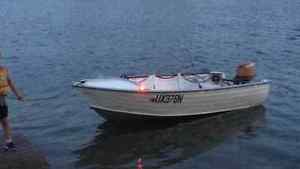 Tinnie Savage Runabout 4.2M 30HP Mariner