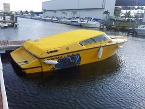 formula Boat ready to cruise