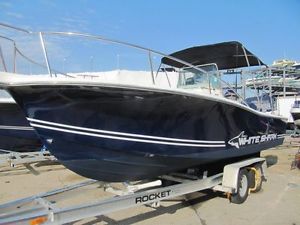 White Shark 225 Club Edition sports boat c/w Yamaha 225 4 stroke only 330 hrs