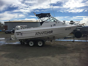 Boat and Trailer, Savage Mako 5.5