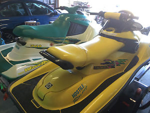 Seadoo XP & Waveblaster 2 on Double Trailer
