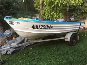 12FT TINNY WITH MOTOR