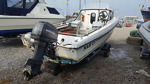 17ft Nab Dory with 50 Mariner 2-stroke (no trailer)