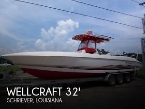 2001 Wellcraft 32 CCF Scarab Sport