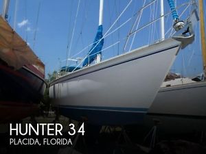 1983 Hunter 34