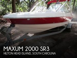 2007 Maxum 2000 SR3