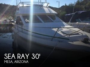 1989 Sea Ray 300 Sedan Bridge