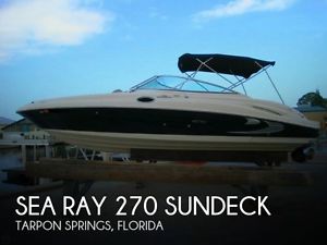 2005 Sea Ray 270 Sundeck