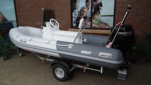 RIB SPEEDBOAT New unused bargain, 3.8m with 25hp Engine. Cheapest NEW on eBay