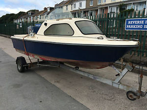 Shetland Cabin Cruiser fishing boat
