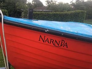 Lovingly restored clinker style boat, sea worthy and great fun on freshwater