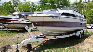 NO RESERVE NR 1989 25 Regal Ambassador boat yacht cruiser trailer used fishing