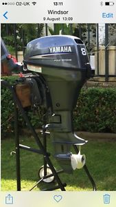 2012 Yamaha 8hp 4 Stroke outboard