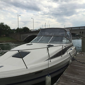 bayliner 2855 30 foot cruiser new engine leg and electrics 136 hours only
