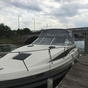 bayliner 2855 30 foot cruiser new engine leg and electrics 136 hours only