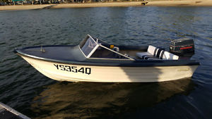 14ft SKI/FISHING/FAMILY BOAT 70hp + trailer VERY FAST all rego'd