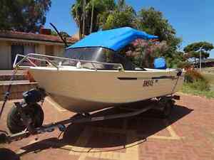 5.1m Bermuda runabout with 75HP Mercury 4 stroke