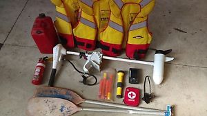 3.8m Tinny well set up, new outboard