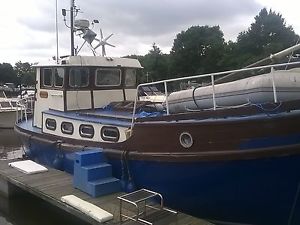 CLASSIC MOTOR CRUISER GRP HULL SHIPS LIFEBOAT,36 FEET,LIVEABOARD NEW PICTURE