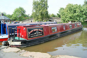 Lady Emma Jean - 65ft semi-traditional stern narrowboat
