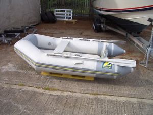 ZODIAC 240 INFLATABLE BOAT TENDER DINGHY WITH AIR DECK