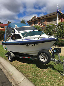 Half cabin boat BONITO CRAFT 4.80M